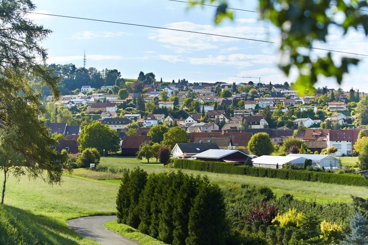 Panoramabild von Lottstetten